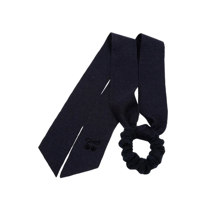 pony brushed wool tie scrunchy
