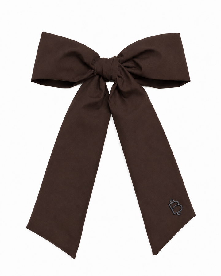 clip taffeta winter edition bow