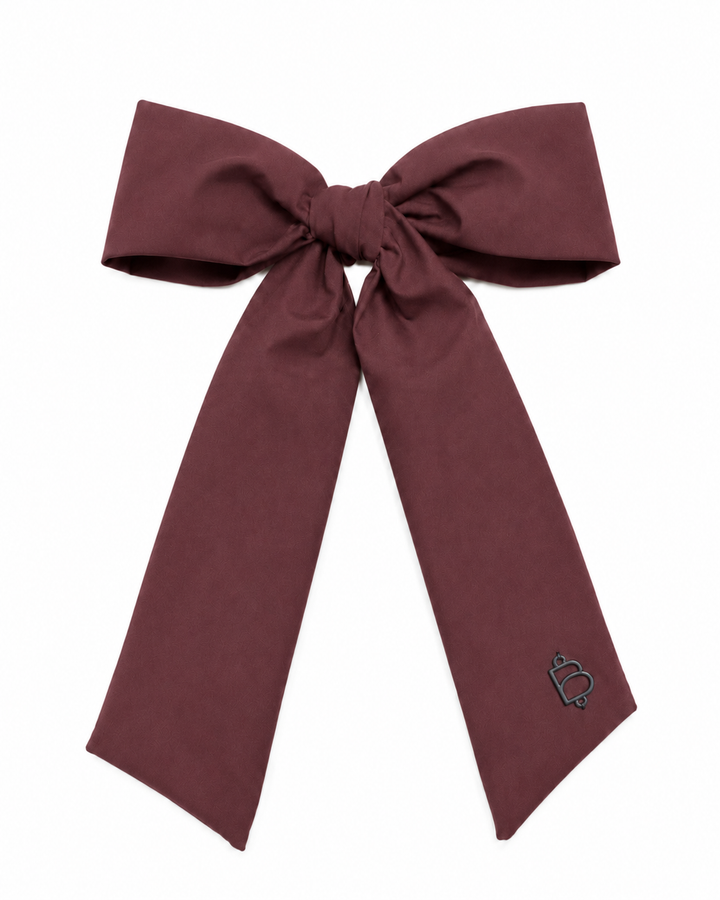 clip taffeta winter edition bow