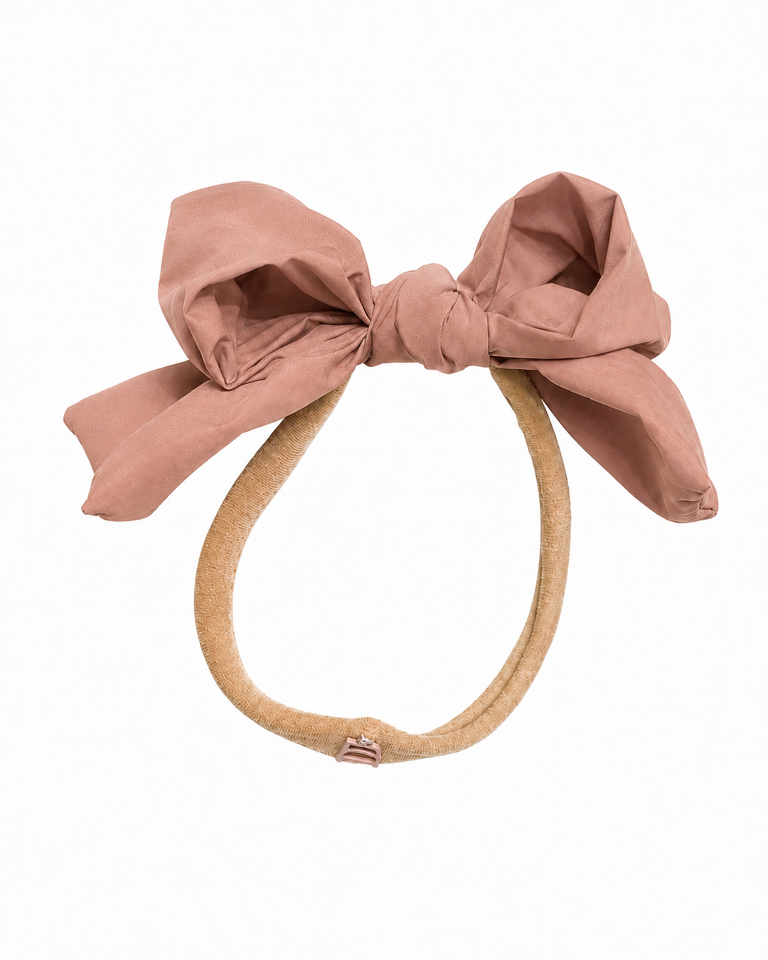 sweatband taffeta winter edition dressy bow
