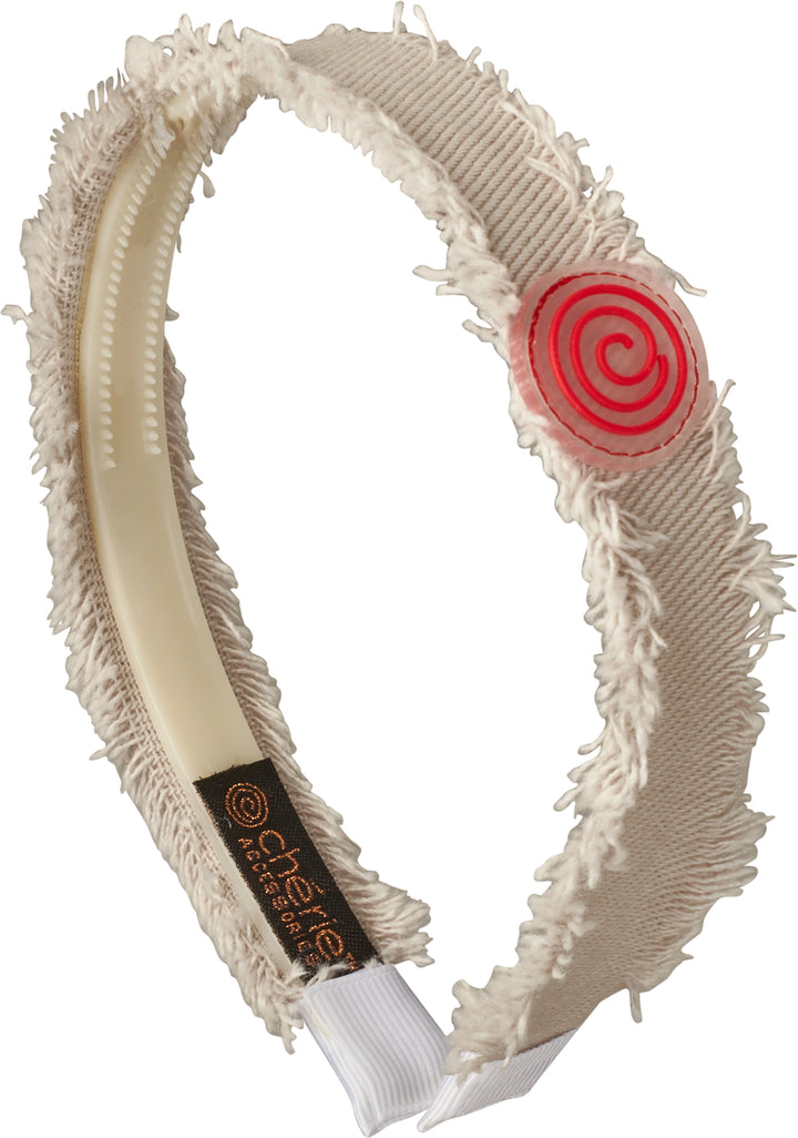 headband hard fringe logo
