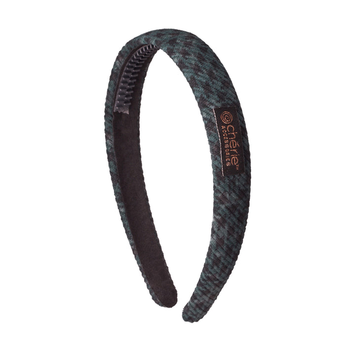 headband hard houndstooth