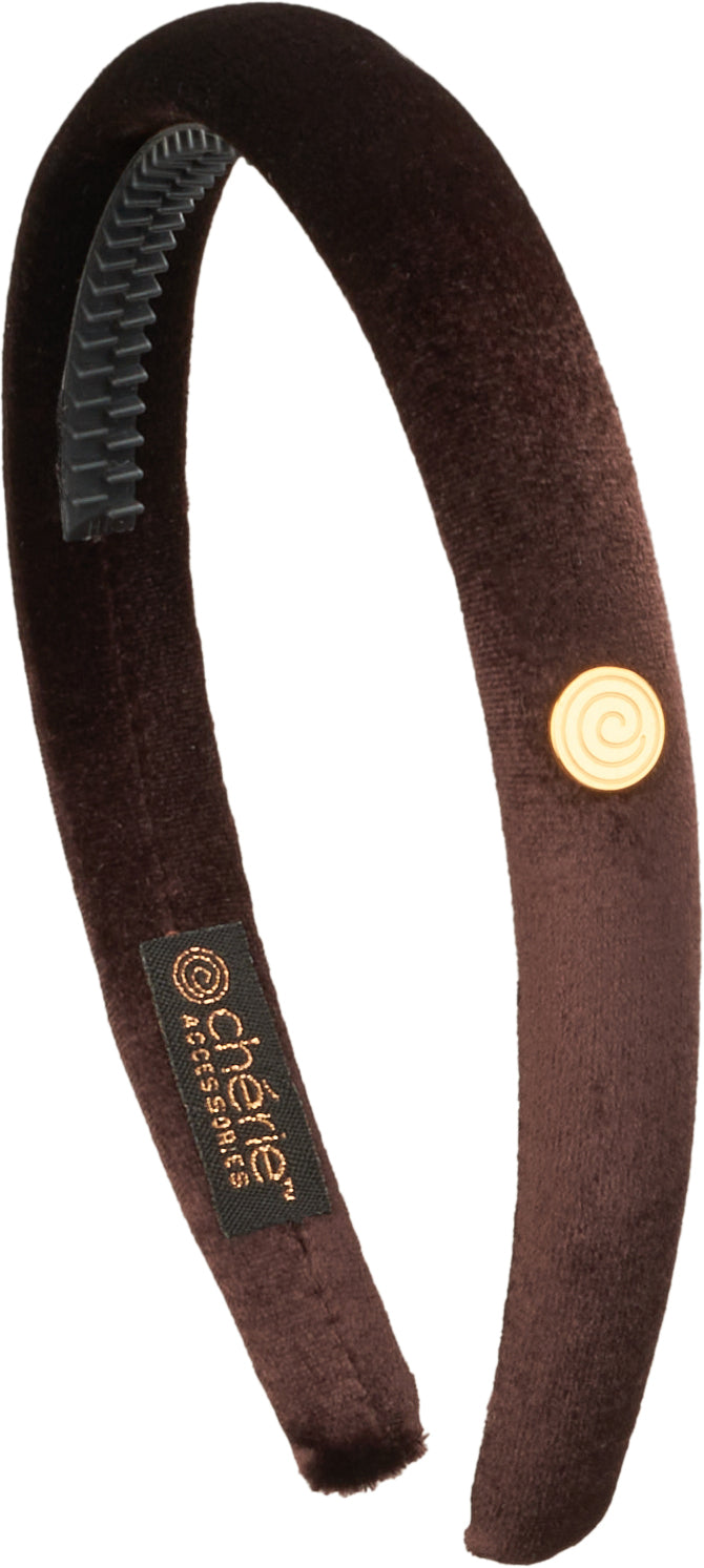 headband hard velvet narrow