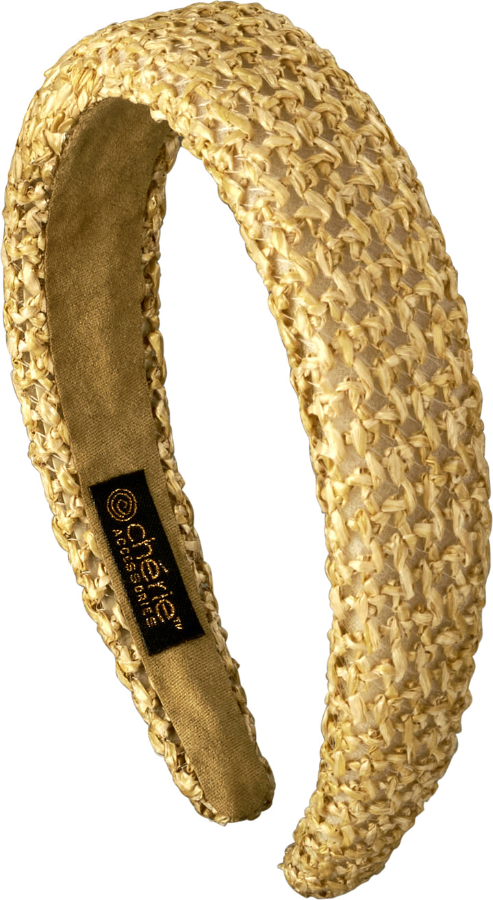 headband woven puffy