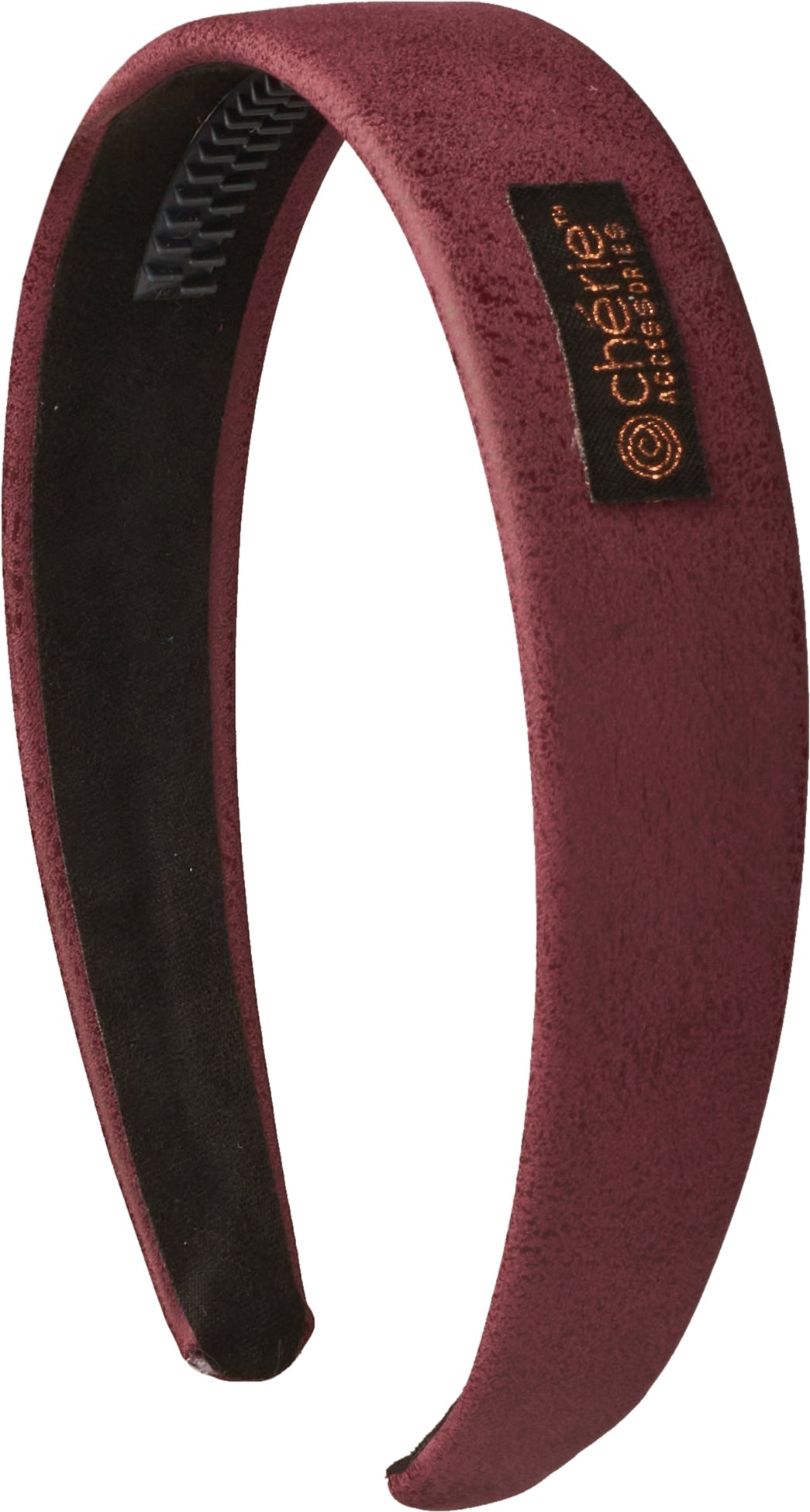 headband hard leather wide