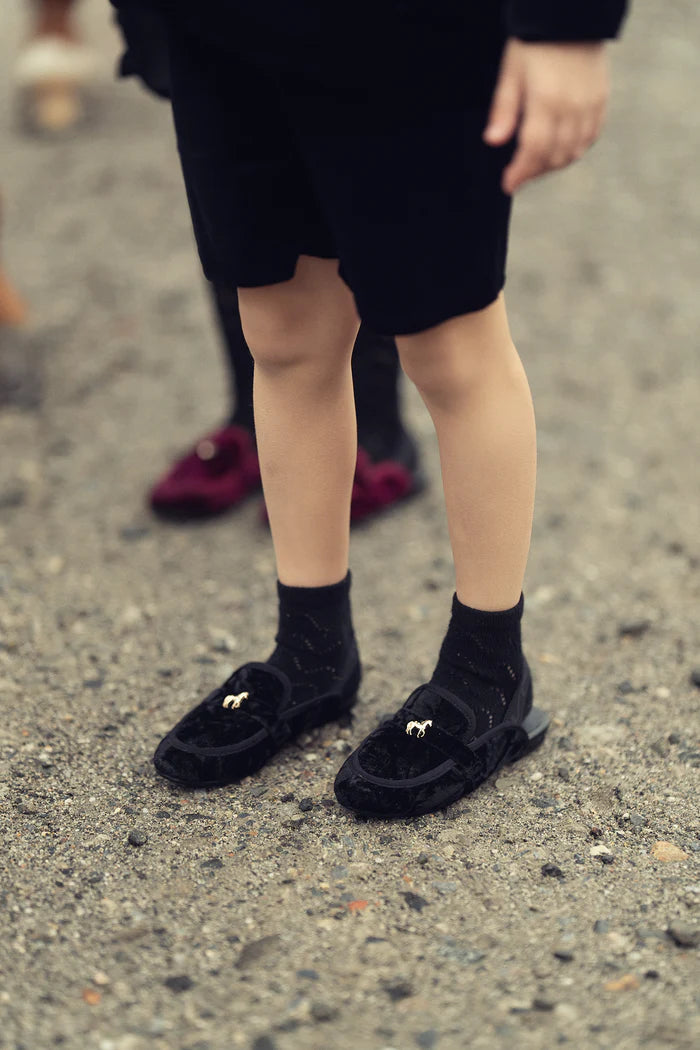 slipper cushed velvet