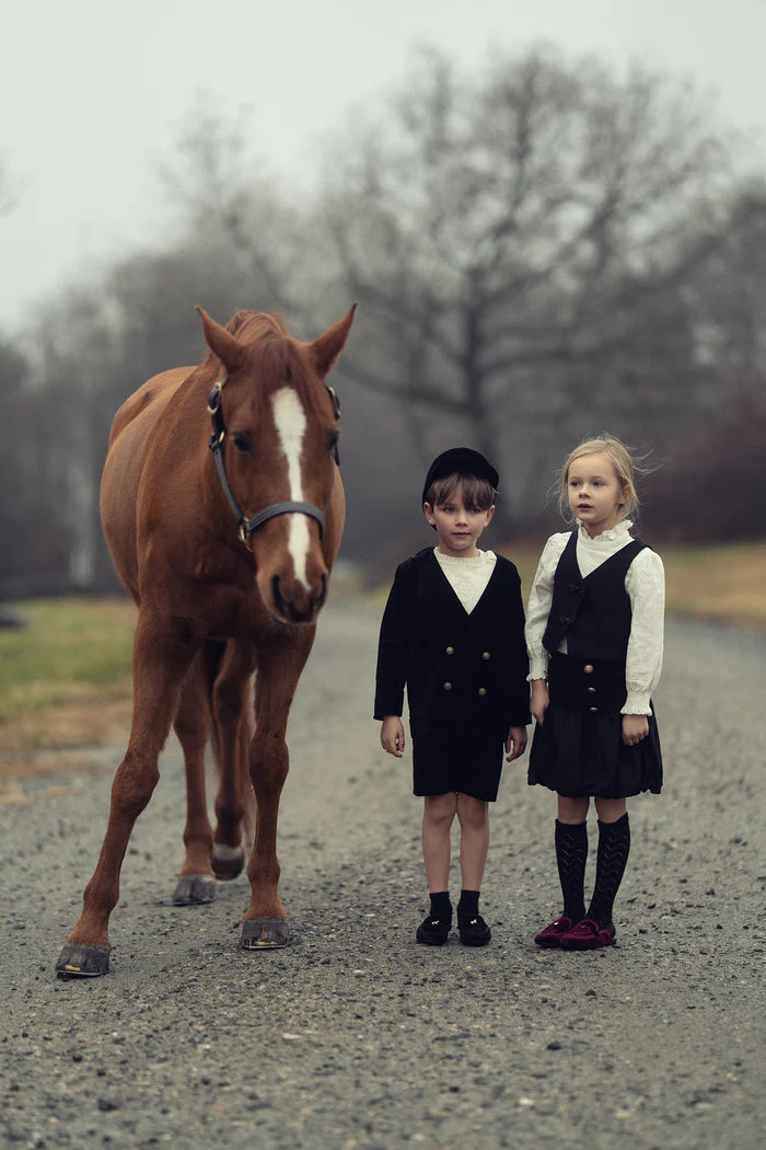 slipper cushed velvet