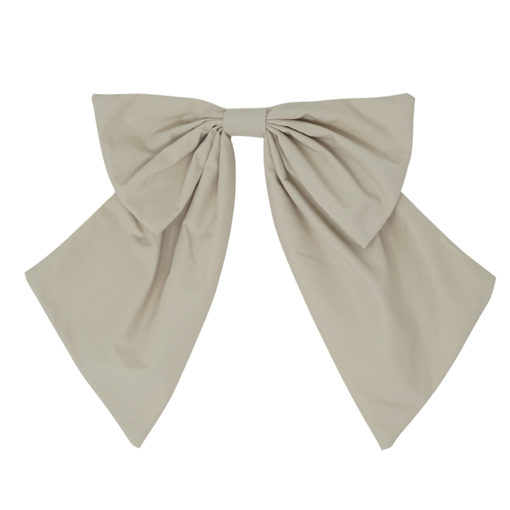 clip dressy oversized taffeta bow