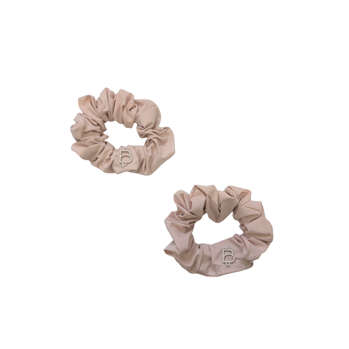 pony scrunchie taffeta set