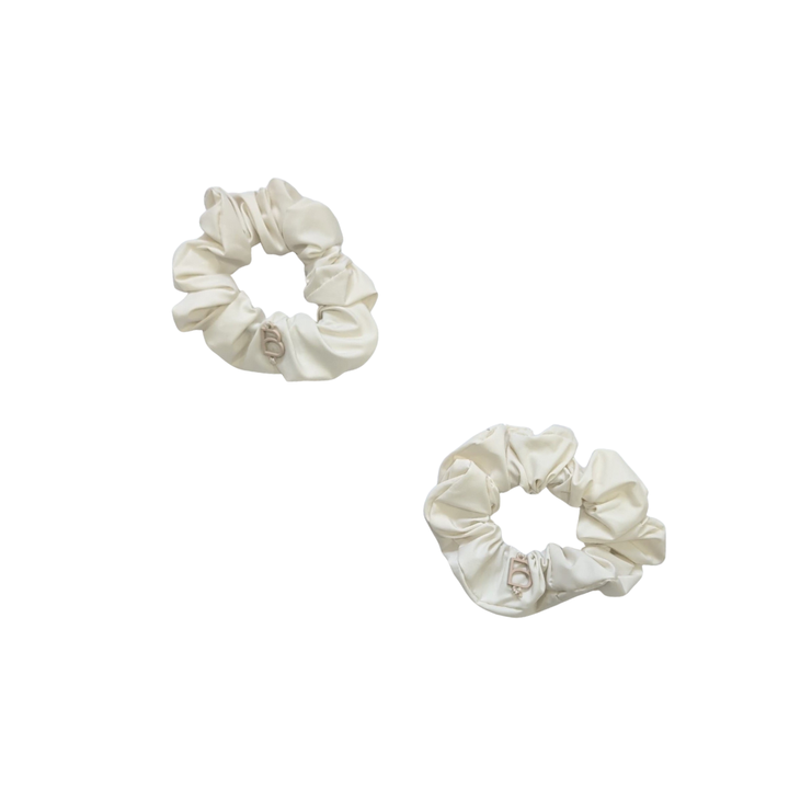 pony scrunchie taffeta set