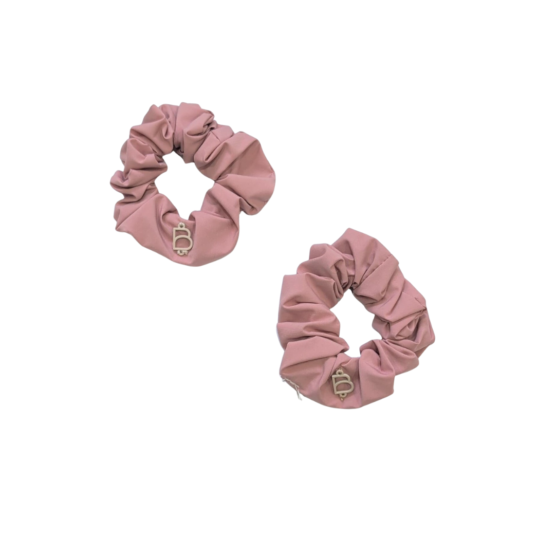 pony scrunchie taffeta set
