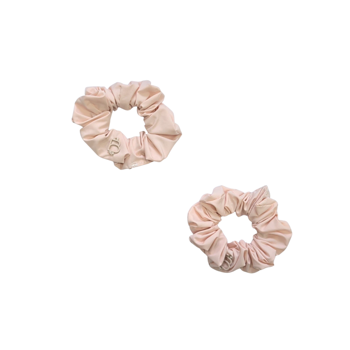 pony scrunchie taffeta set