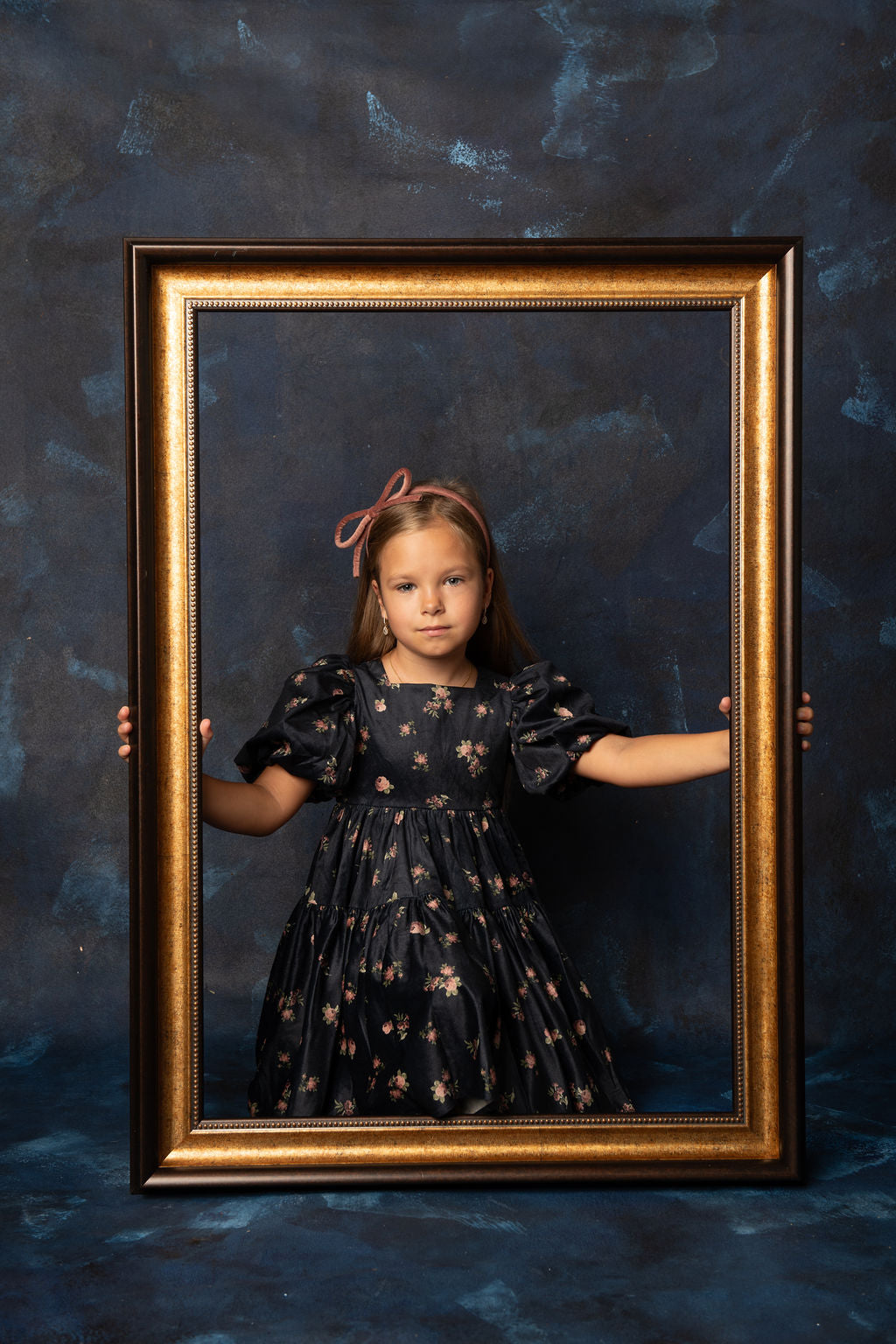 headband designer bow velvet rope