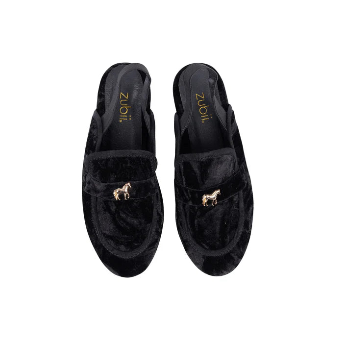 slipper cushed velvet