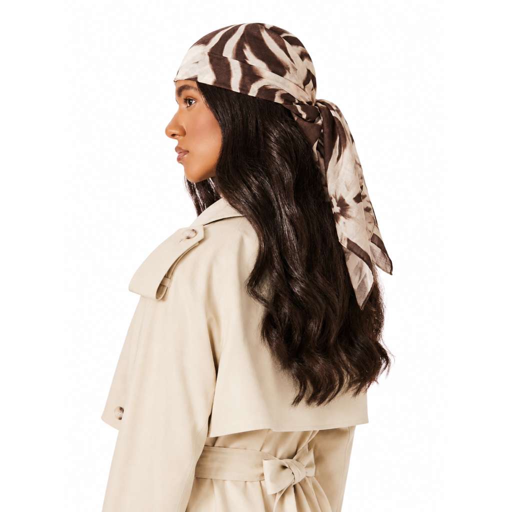 headscarf closed growing wild