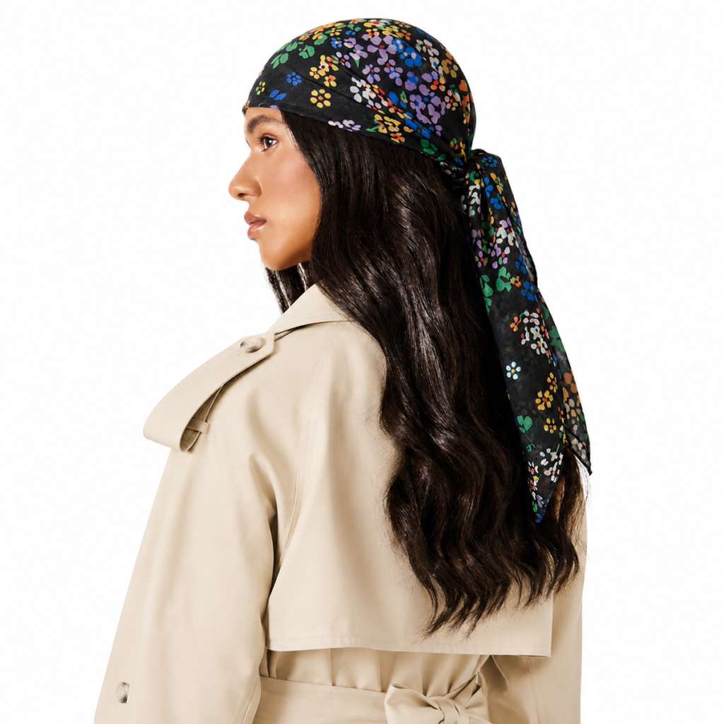 headscarf open knot a wallflower