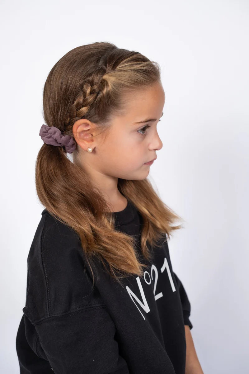 pony scrunchie velvet