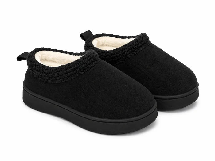 slippers brushed suede