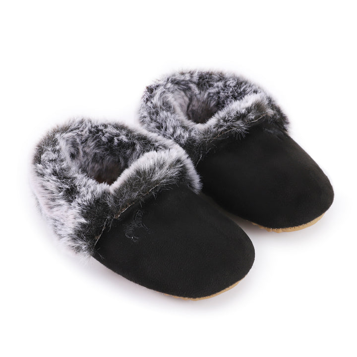 slipper plush soft sole