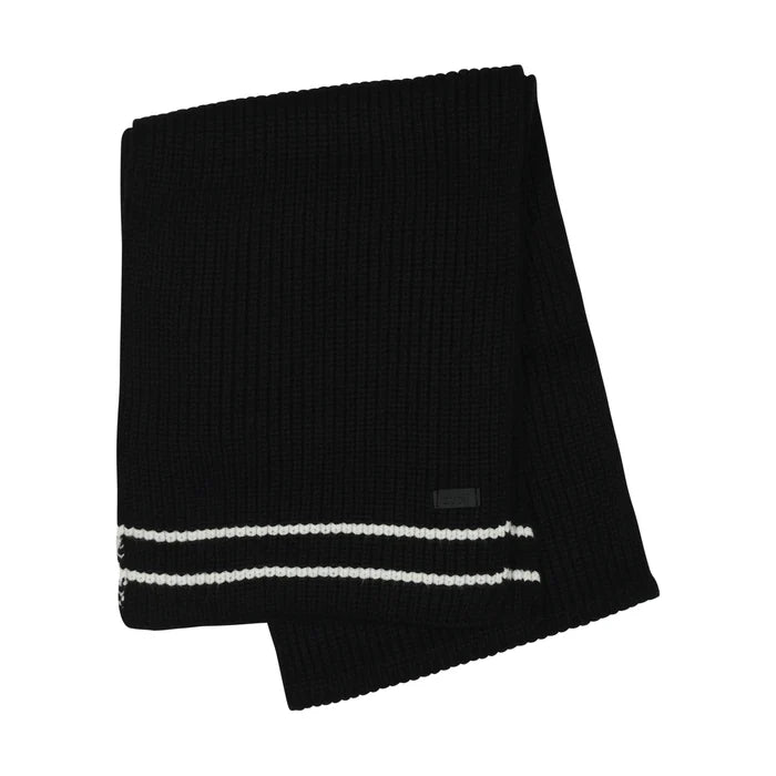 scarf striped edge