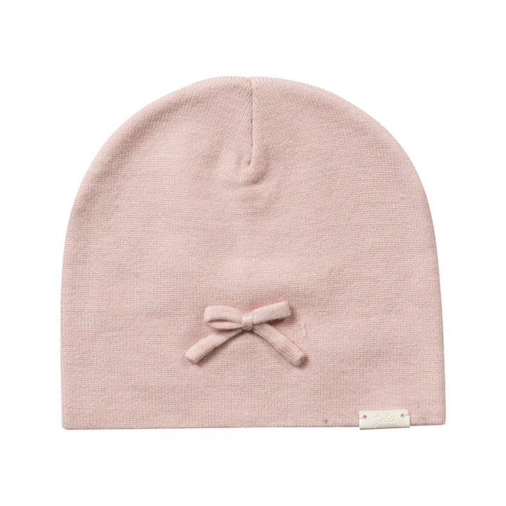 hat knit bow
