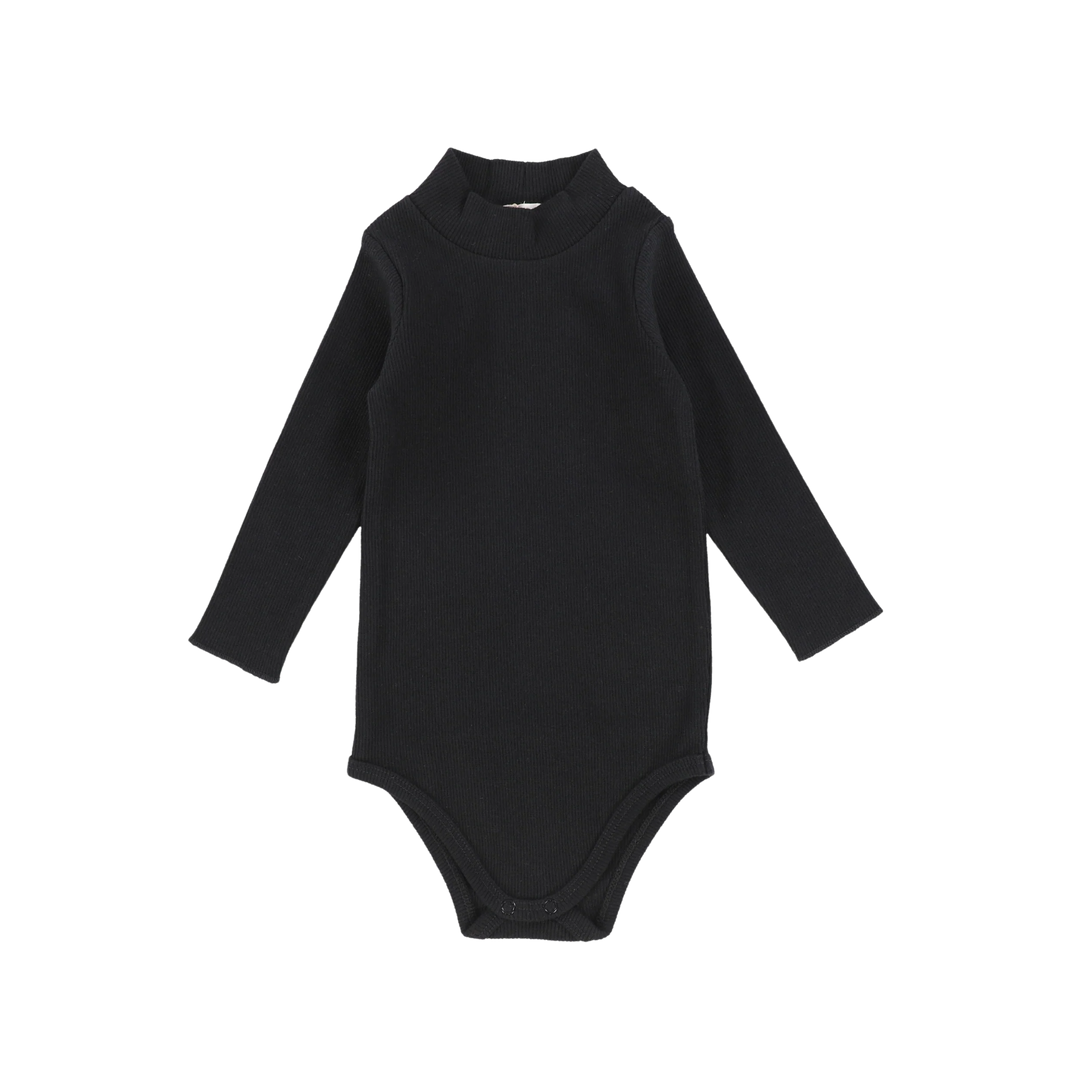 onesie l/s ribbed mockneck
