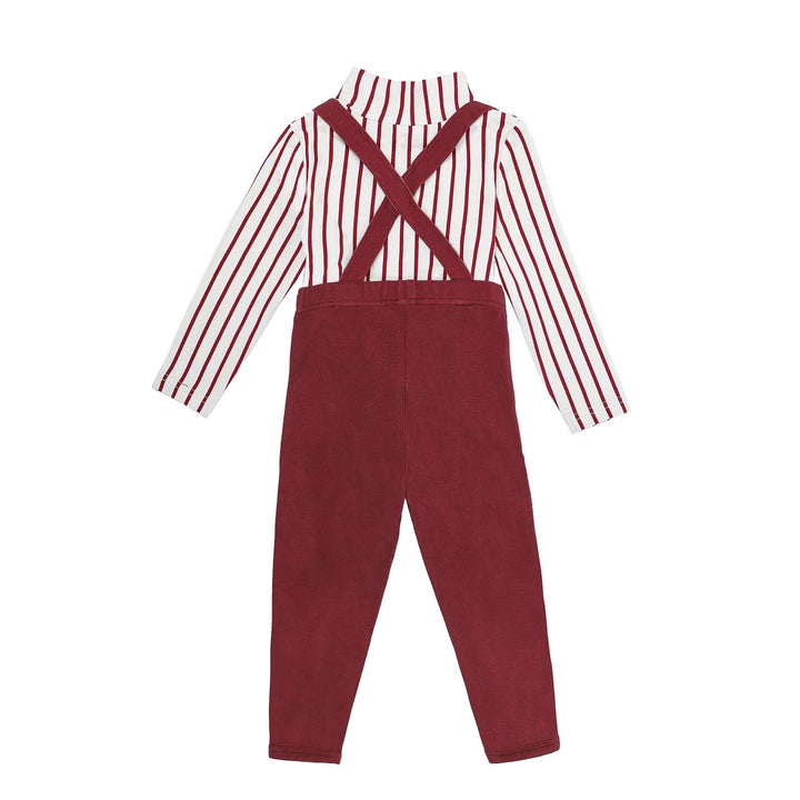 set outfit vertical stripes