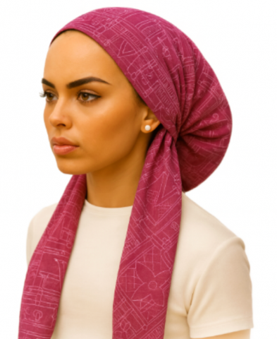 headscarf closed stacked signals