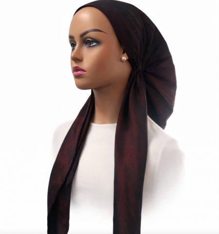 headscarf closed tonebound solid