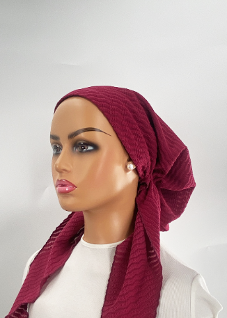 headscarf rippled versatile