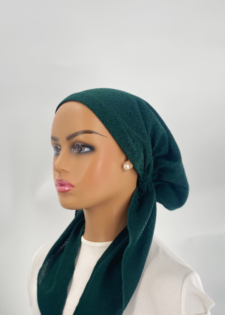 headscarf solid pique