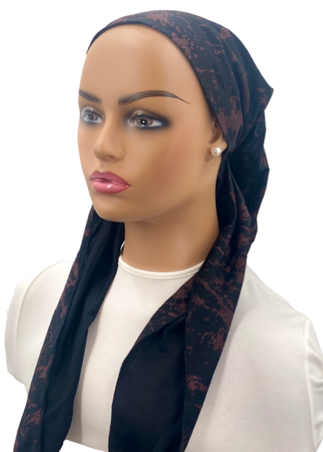 headscarf simple abstract shimmer versatile