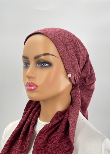 headscarf geometric bubble