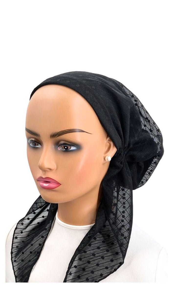 headscarf swiss dot versatile