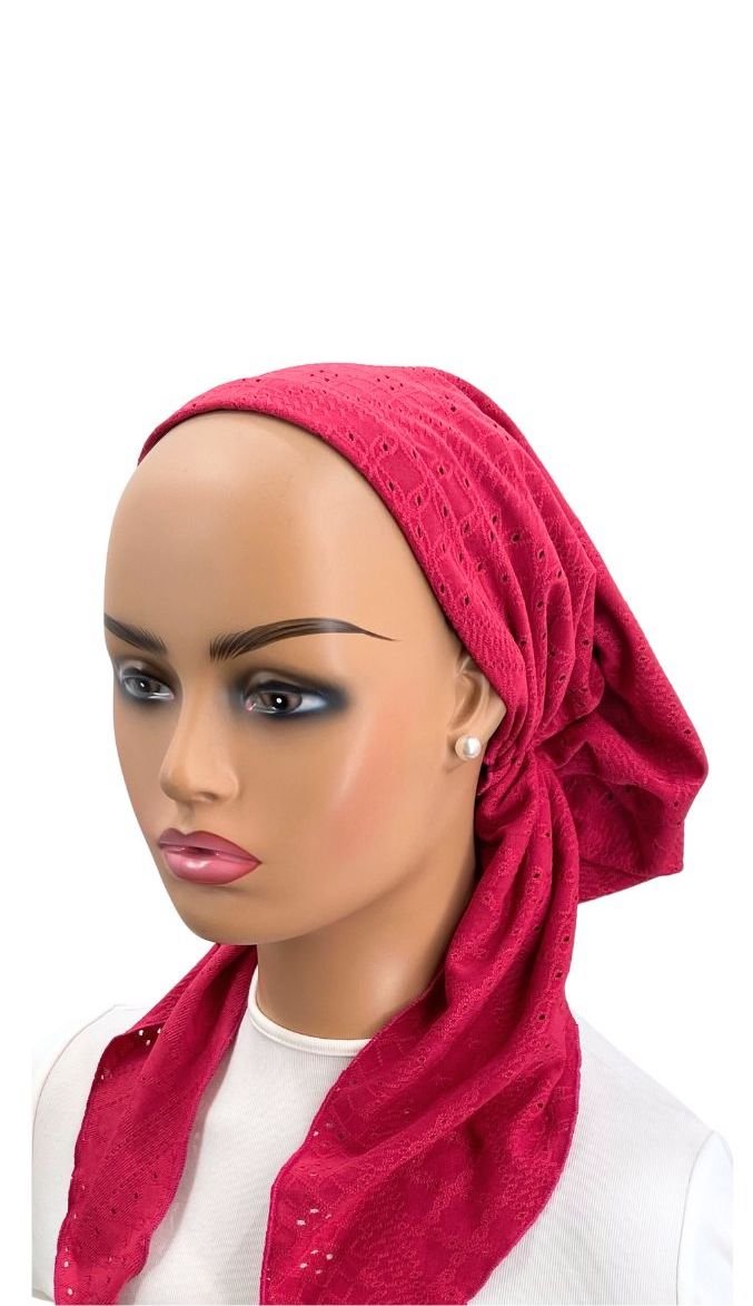 headscarf designed eyelet