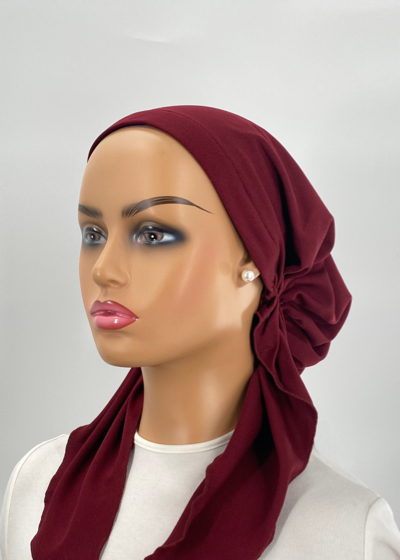 headscarf micro ribbed