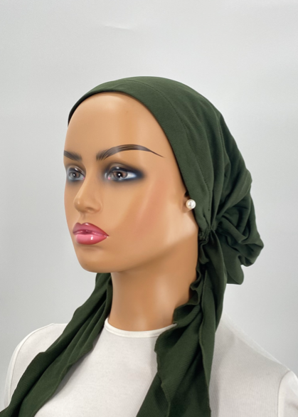 headscarf micro ribbed