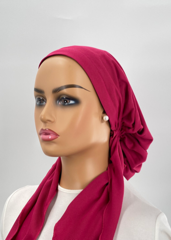 headscarf micro ribbed