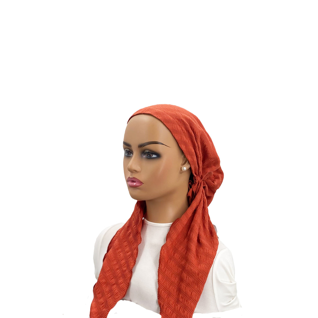 headscarf delicate scrunch versatile