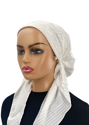 headscarf velvet stripes versatile