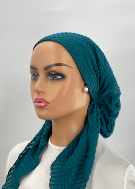 pretied pucker gingham