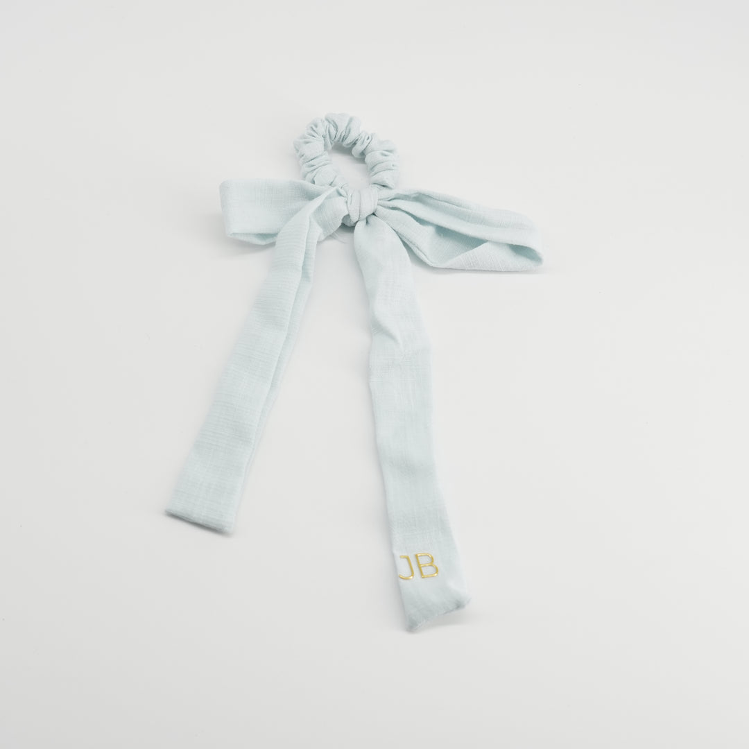 pony scrunchie hanging gauze
