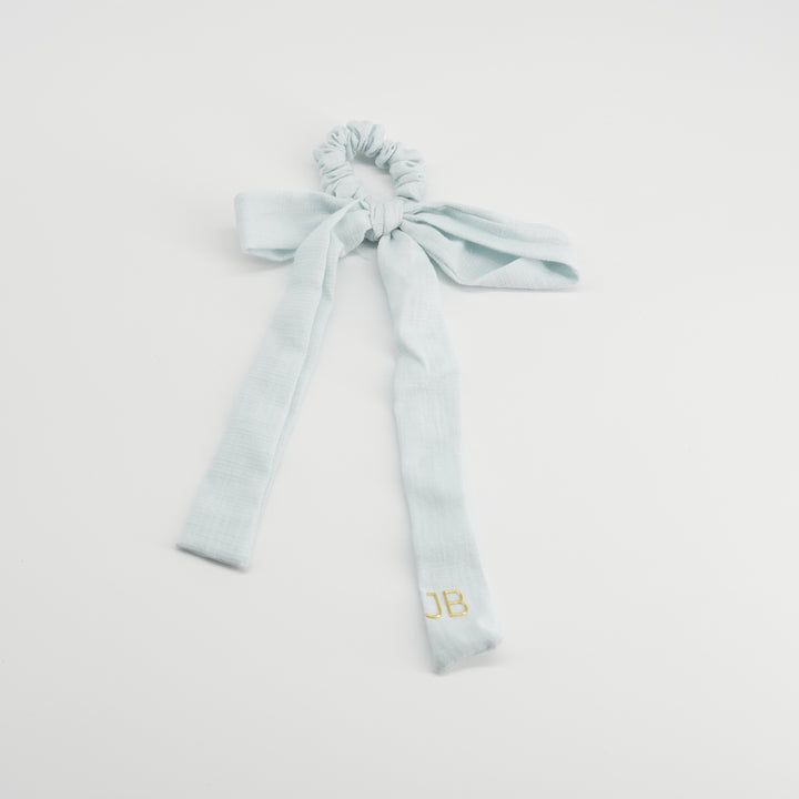 pony scrunchie hanging gauze