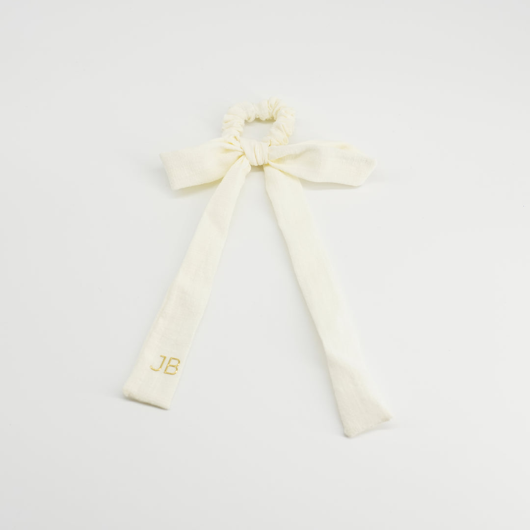 pony scrunchie hanging gauze