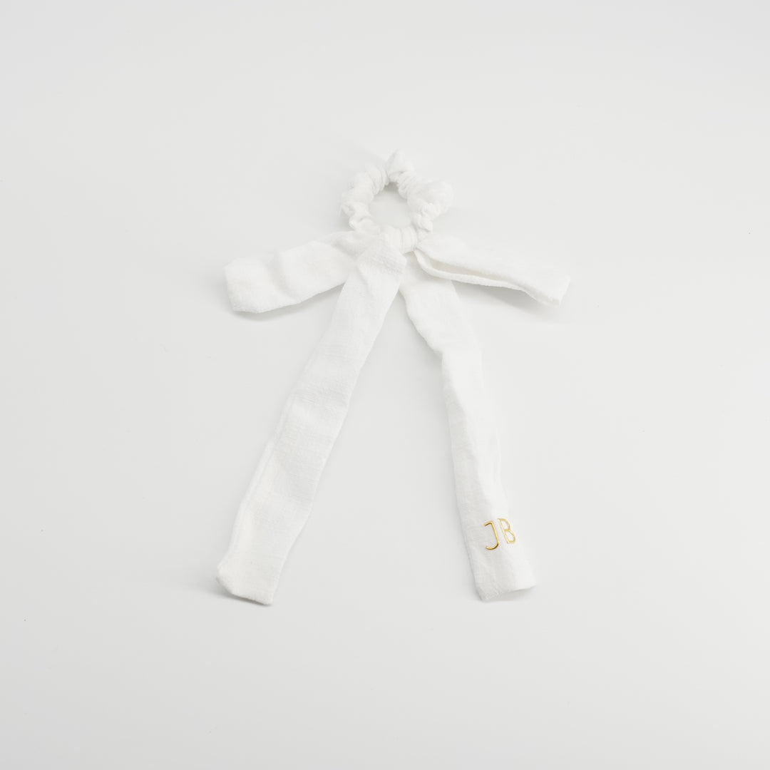 pony scrunchie hanging gauze