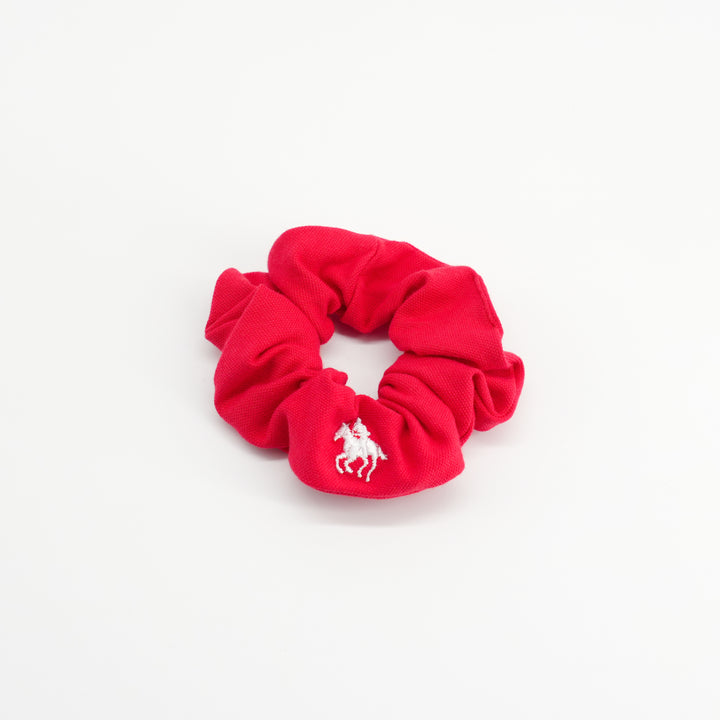 pony scrunchie polo