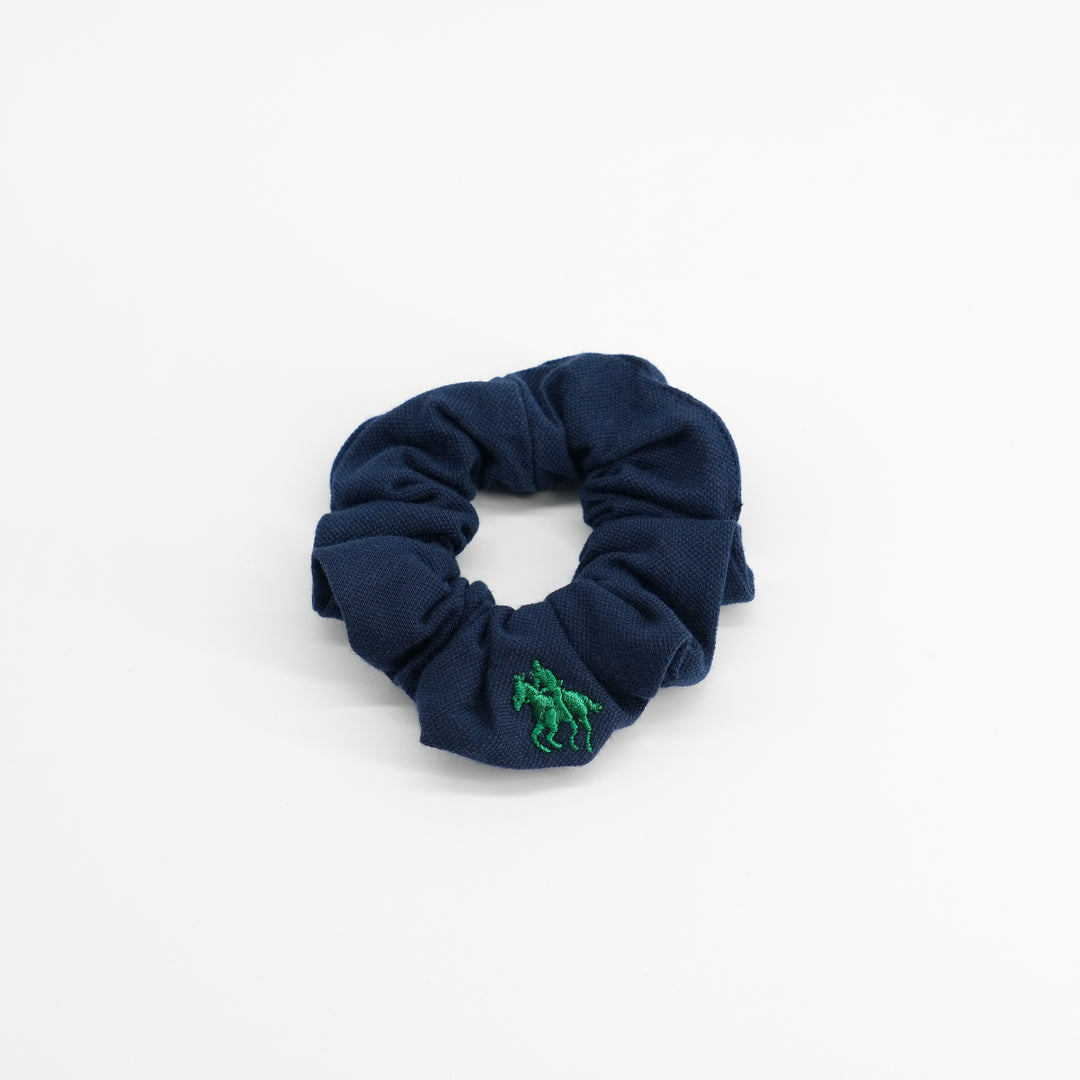 pony scrunchie polo