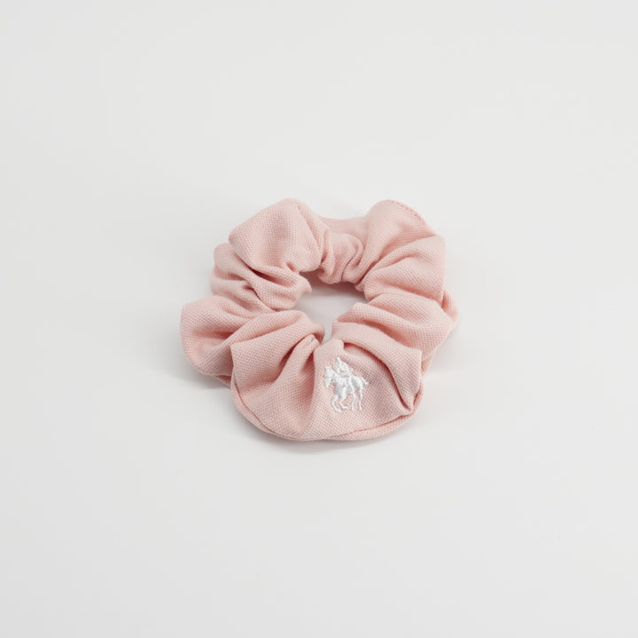 pony scrunchie polo