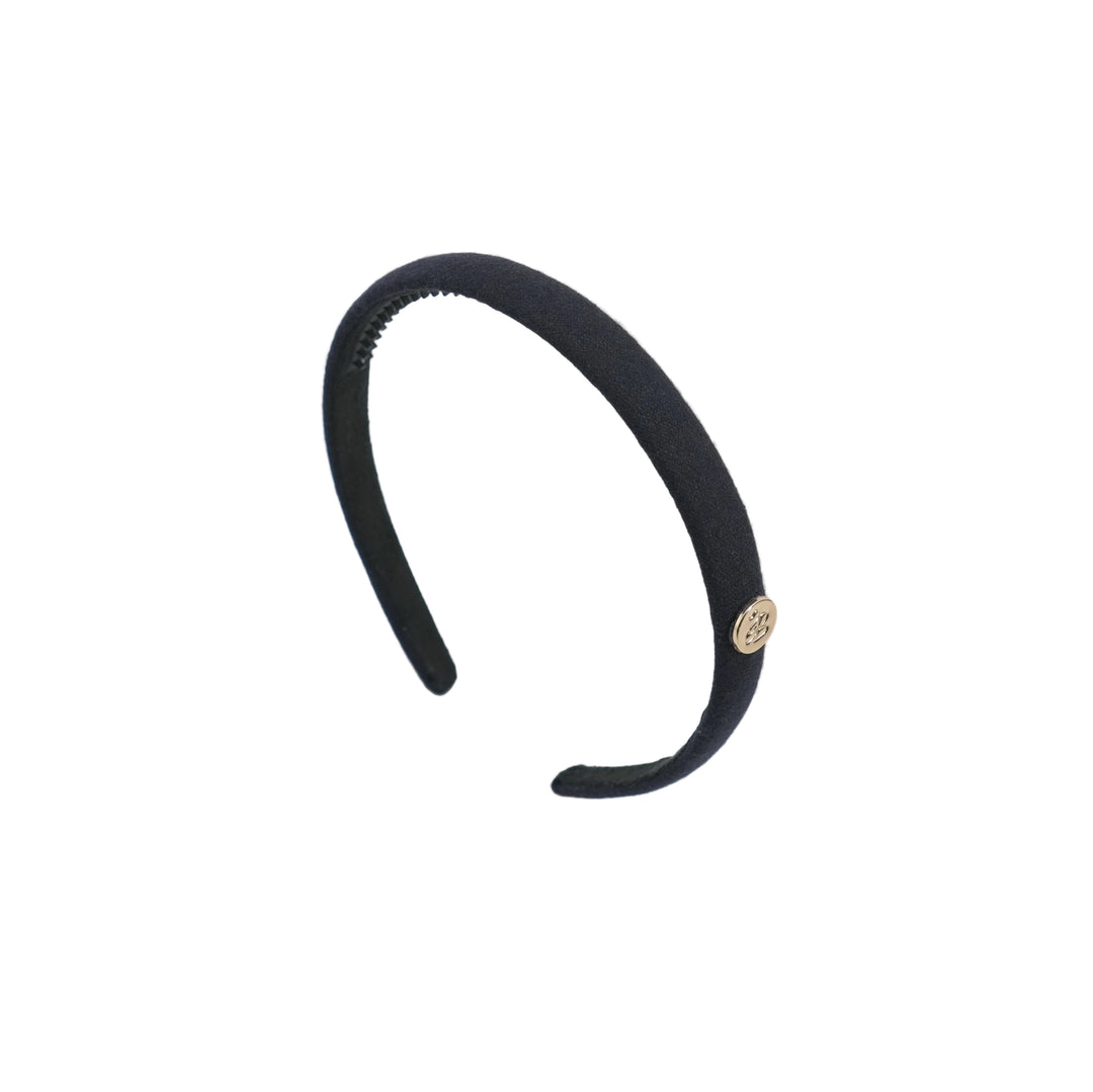 headband narrow wool tux