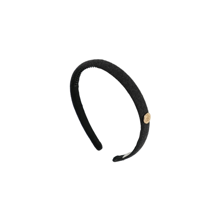 headband narrow wool tux